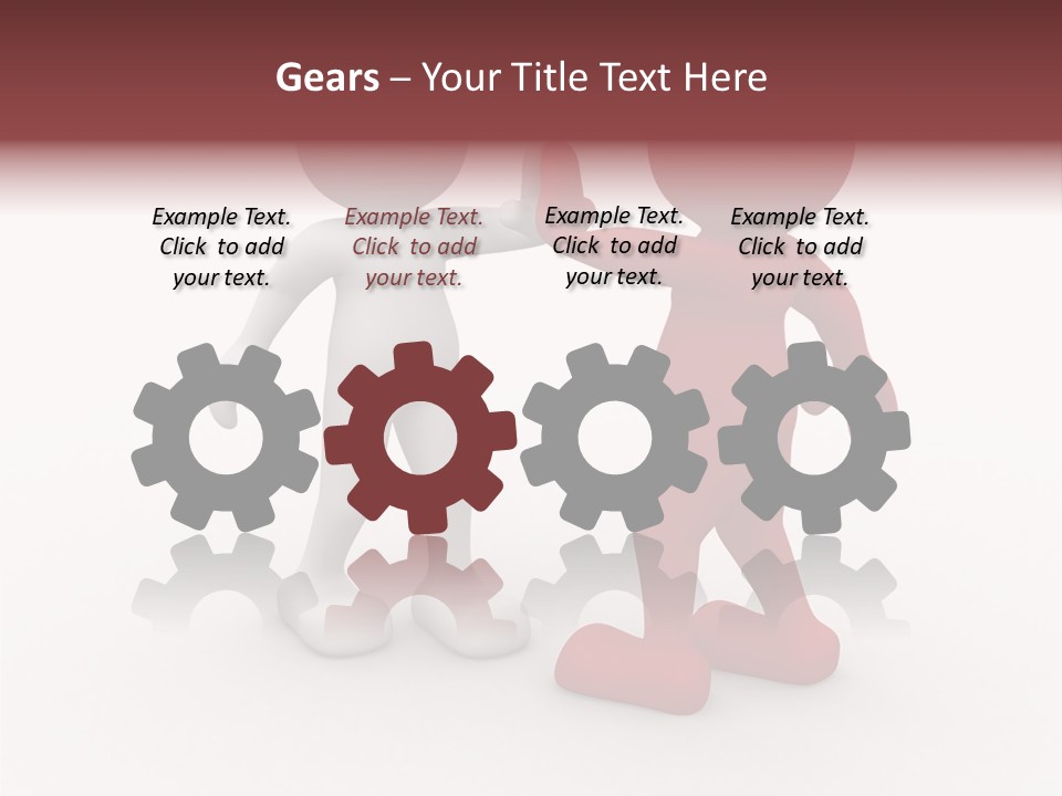 Meeting Workers Idea PowerPoint Template