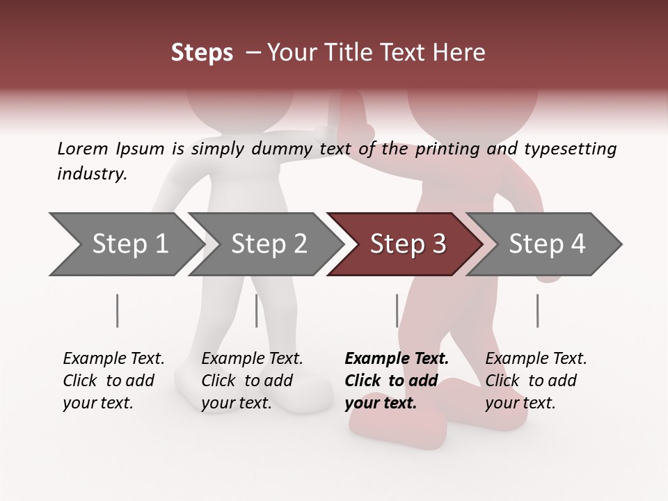 Meeting Workers Idea PowerPoint Template