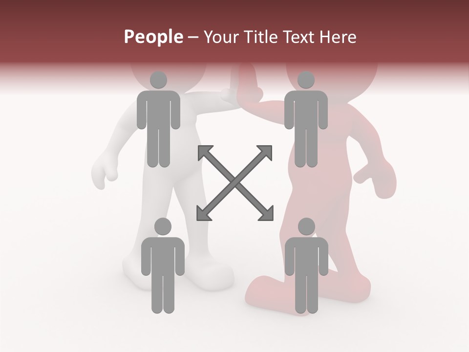 Meeting Workers Idea PowerPoint Template