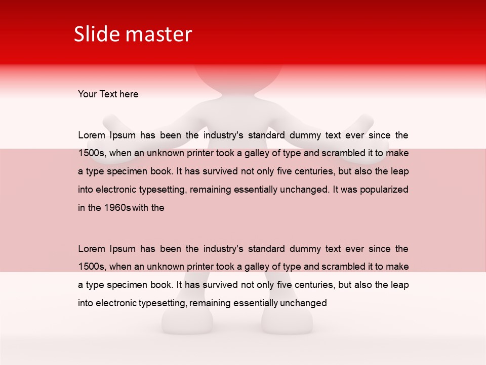 Person Guy Concept PowerPoint Template
