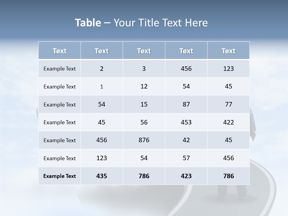 Risky Road Decision Risk PowerPoint Template