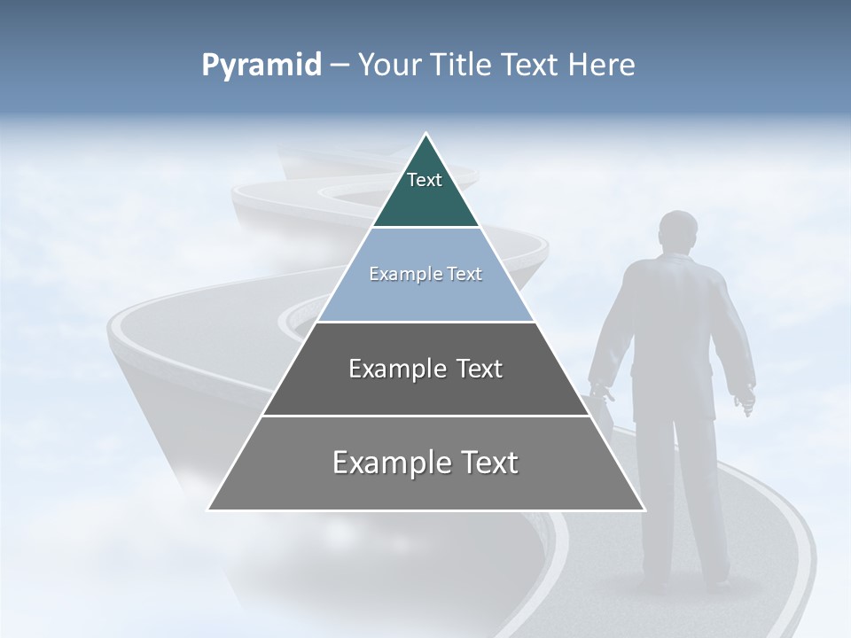 Risky Road Decision Risk PowerPoint Template
