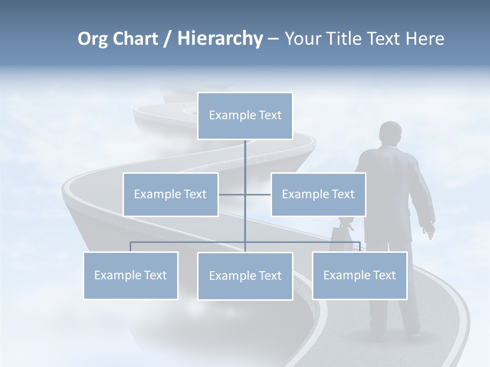 Risky Road Decision Risk PowerPoint Template