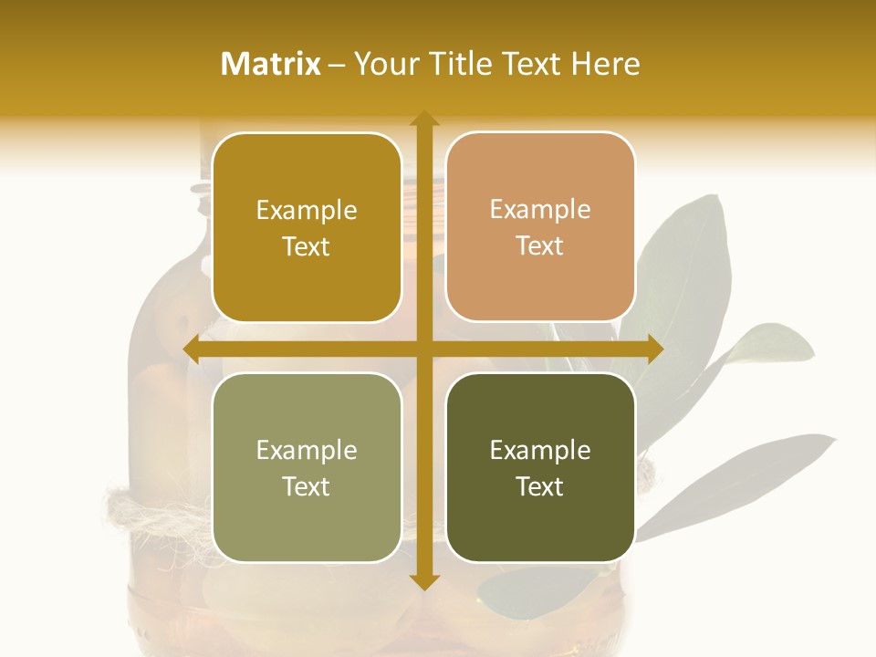 Preserved Seasoning Spice PowerPoint Template