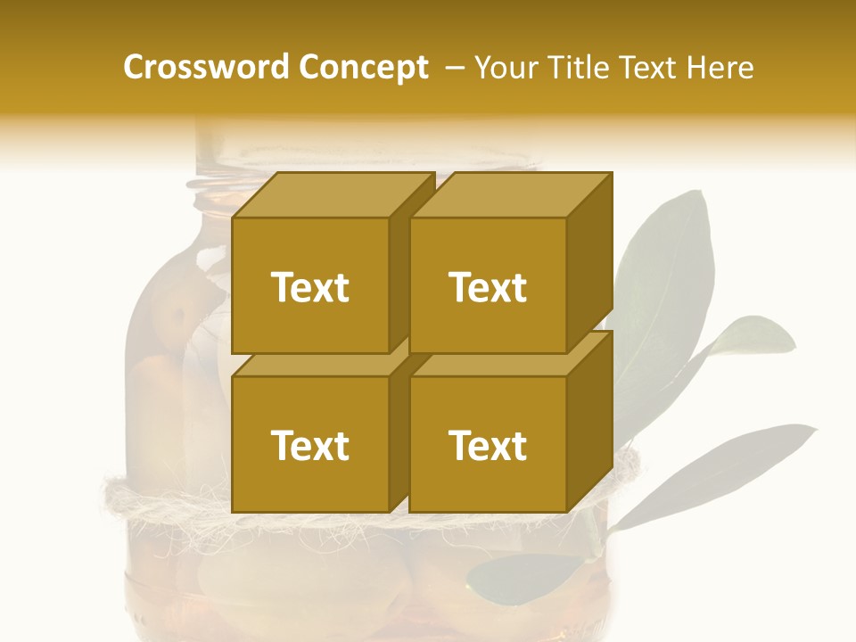 Preserved Seasoning Spice PowerPoint Template