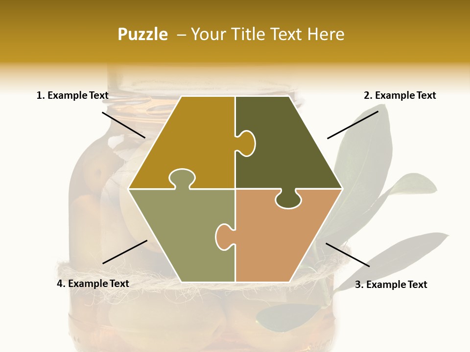 Preserved Seasoning Spice PowerPoint Template