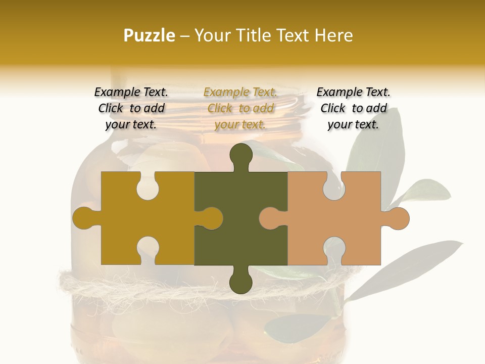 Preserved Seasoning Spice PowerPoint Template