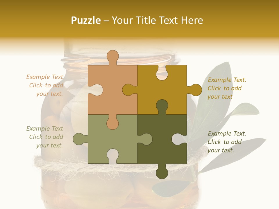 Preserved Seasoning Spice PowerPoint Template