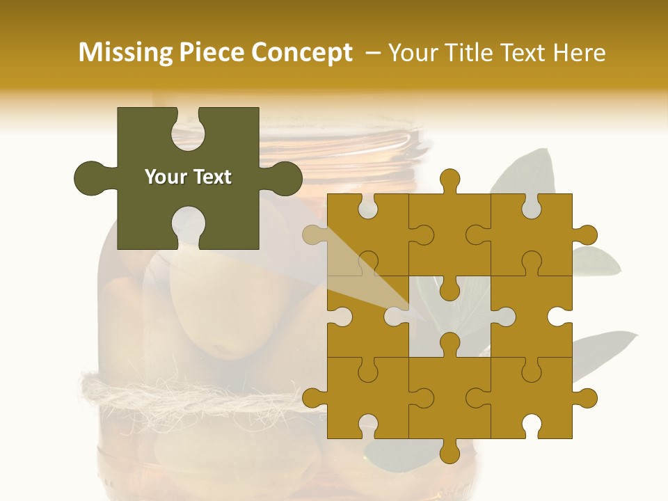 Preserved Seasoning Spice PowerPoint Template