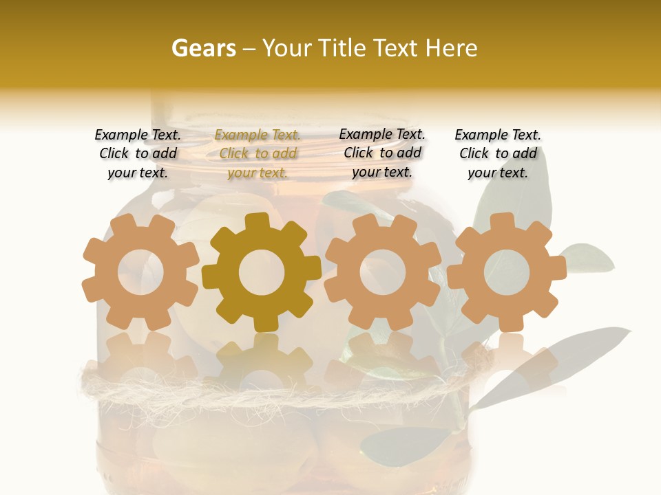 Preserved Seasoning Spice PowerPoint Template