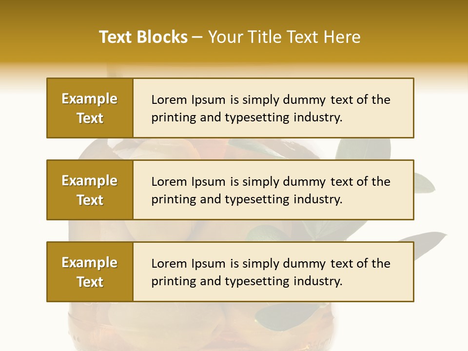 Preserved Seasoning Spice PowerPoint Template