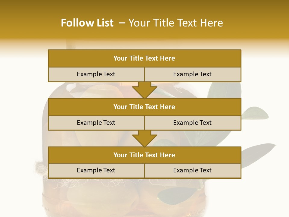 Preserved Seasoning Spice PowerPoint Template