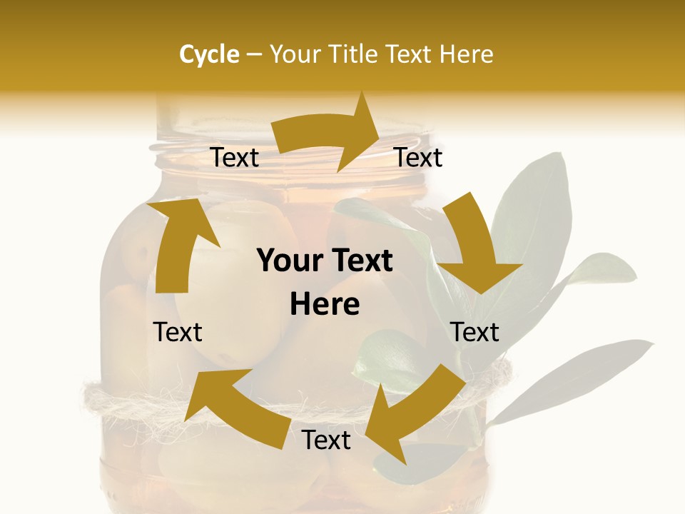 Preserved Seasoning Spice PowerPoint Template
