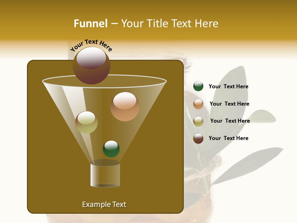 Preserved Seasoning Spice PowerPoint Template
