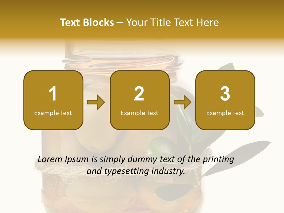 Preserved Seasoning Spice PowerPoint Template