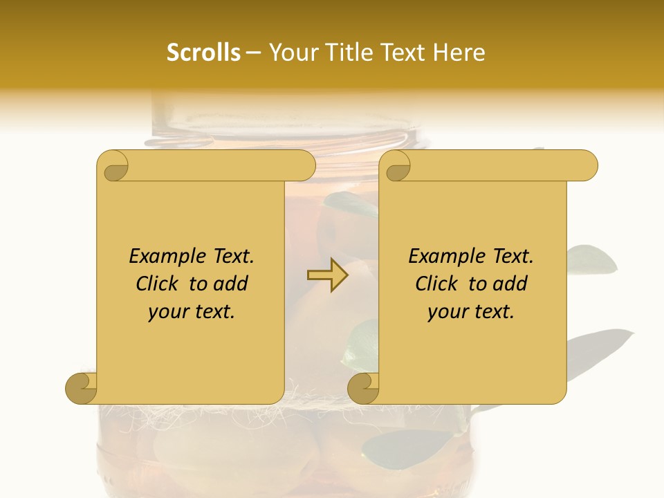 Preserved Seasoning Spice PowerPoint Template