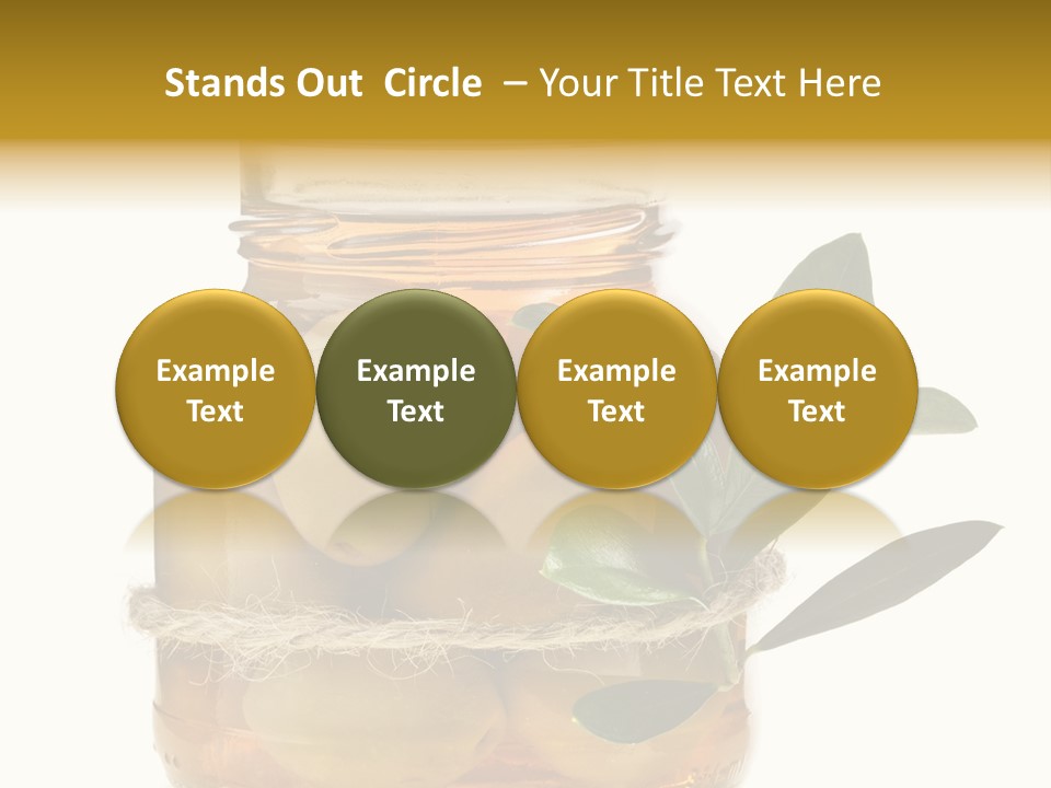 Preserved Seasoning Spice PowerPoint Template