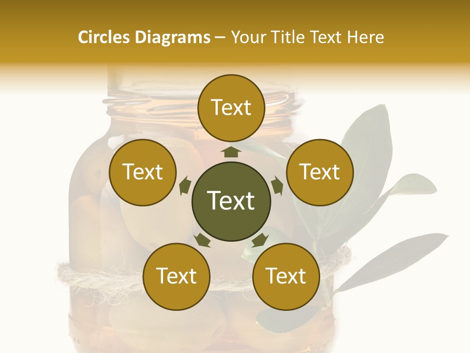 Preserved Seasoning Spice PowerPoint Template