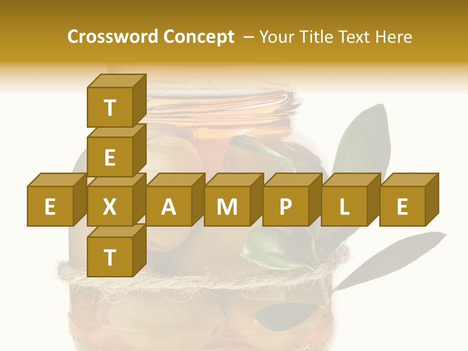 Preserved Seasoning Spice PowerPoint Template