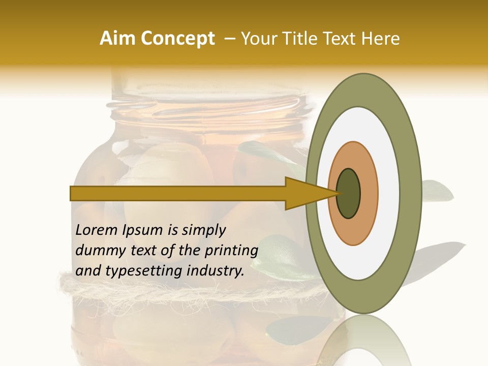 Preserved Seasoning Spice PowerPoint Template