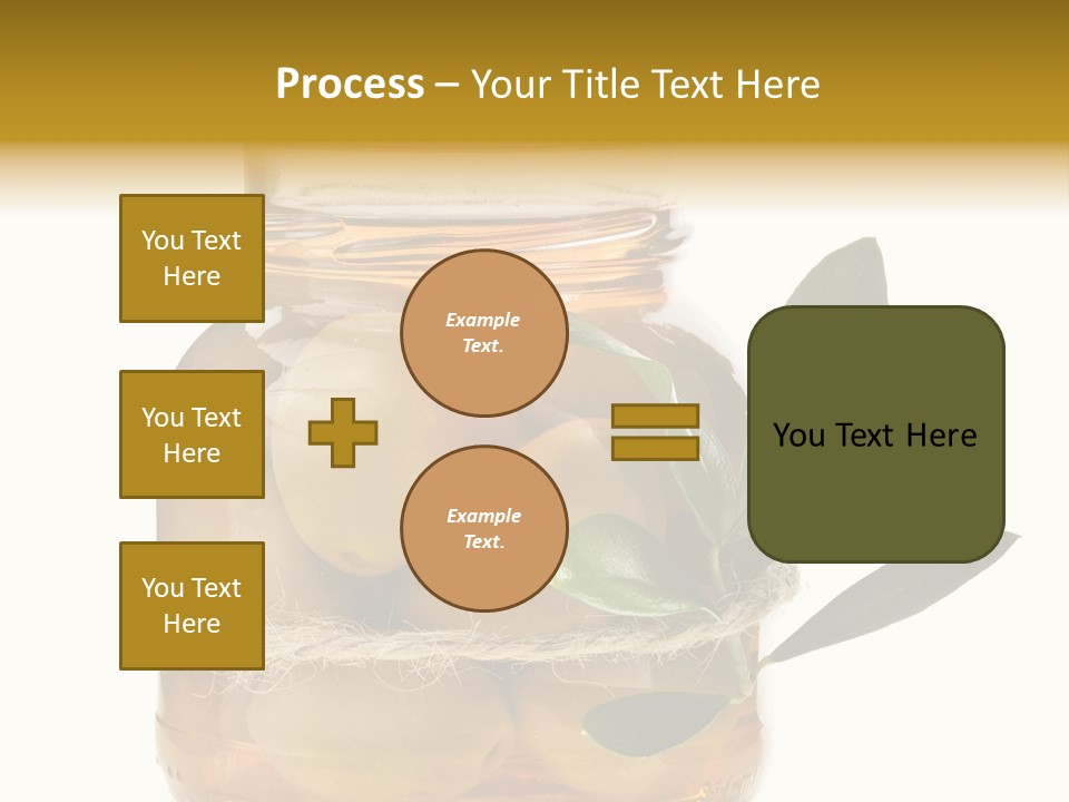 Preserved Seasoning Spice PowerPoint Template