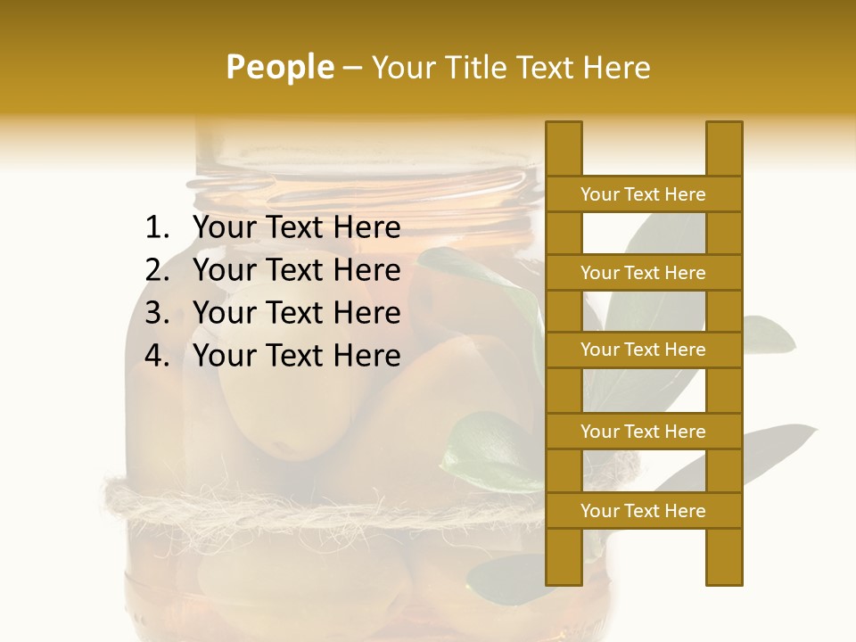 Preserved Seasoning Spice PowerPoint Template
