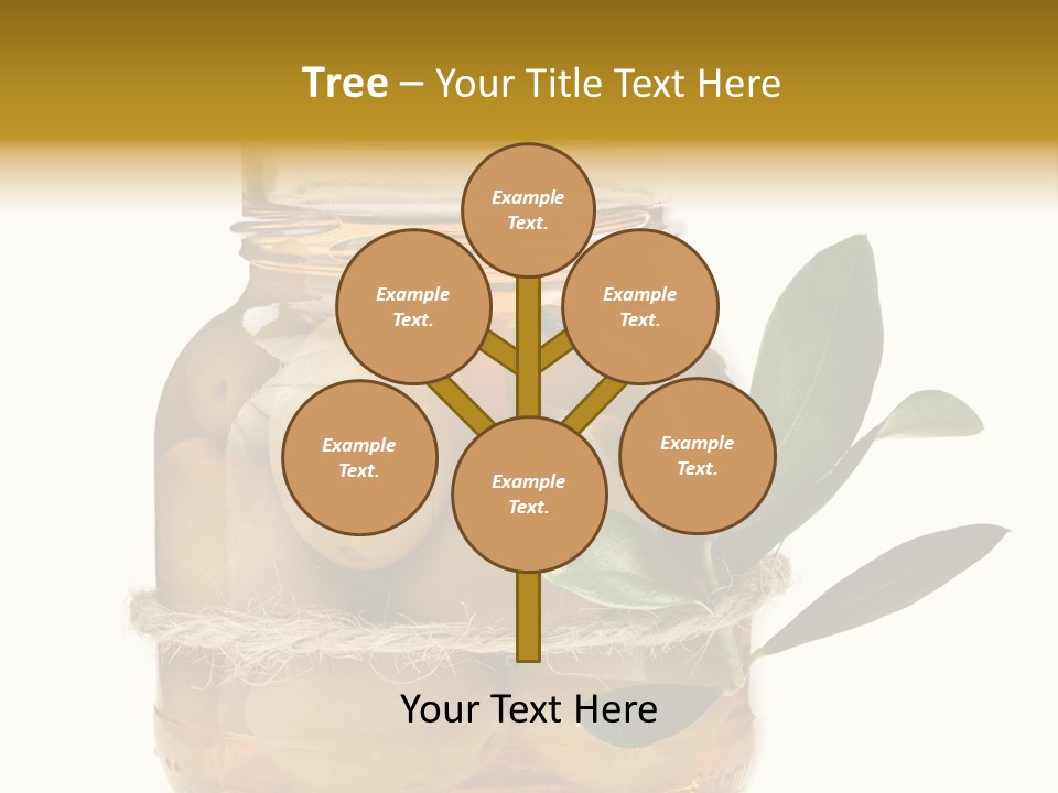 Preserved Seasoning Spice PowerPoint Template