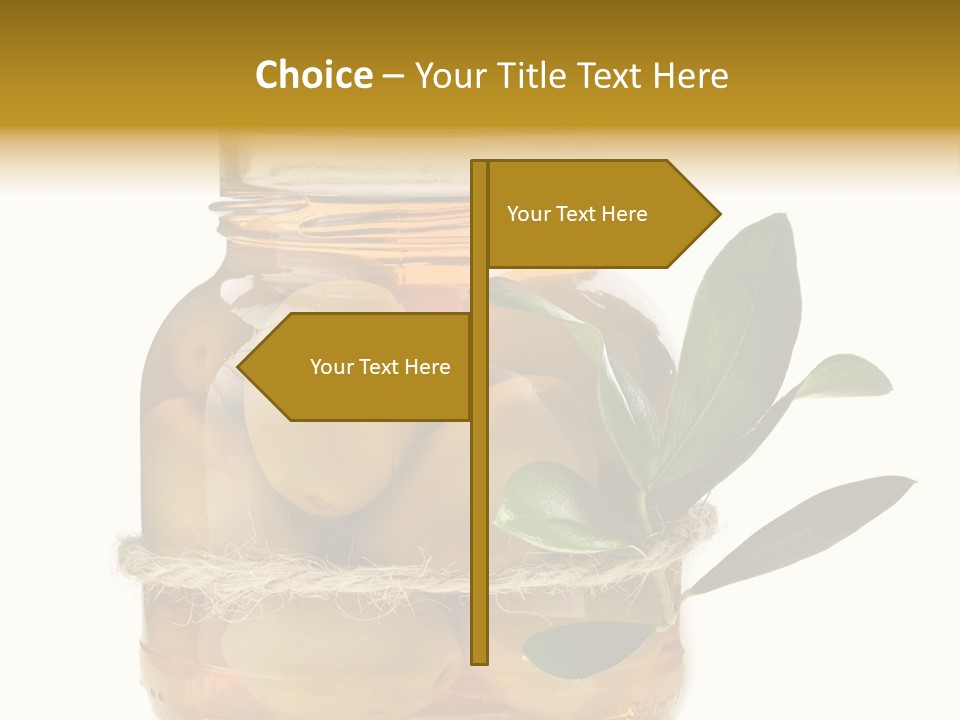 Preserved Seasoning Spice PowerPoint Template