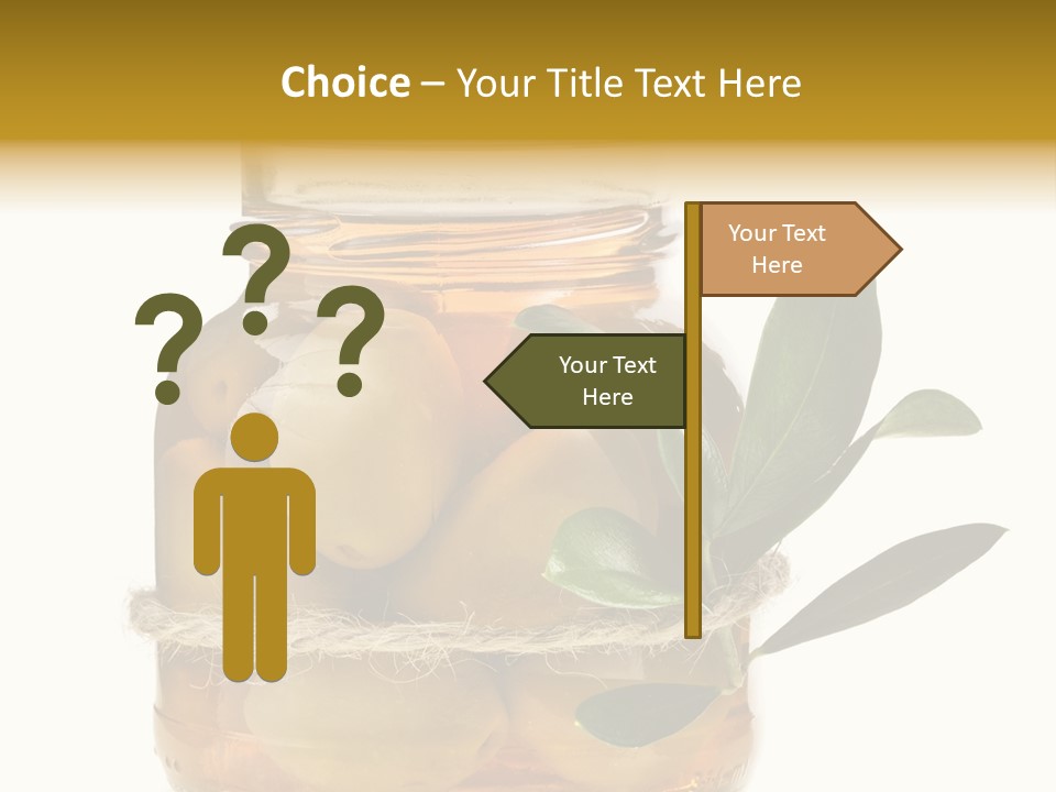 Preserved Seasoning Spice PowerPoint Template