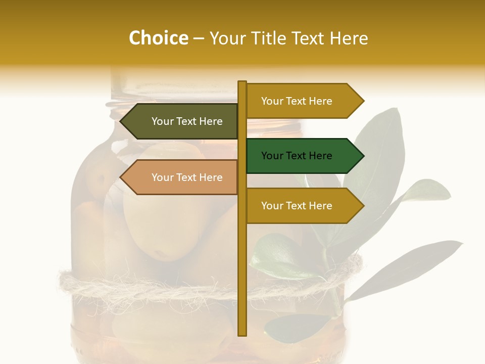 Preserved Seasoning Spice PowerPoint Template