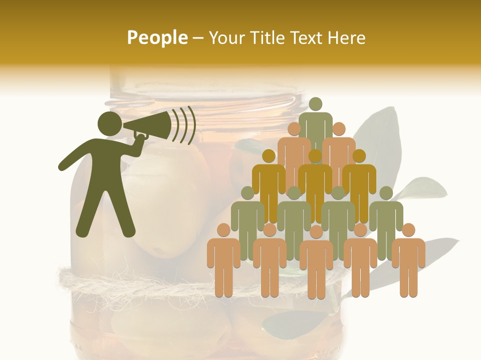 Preserved Seasoning Spice PowerPoint Template