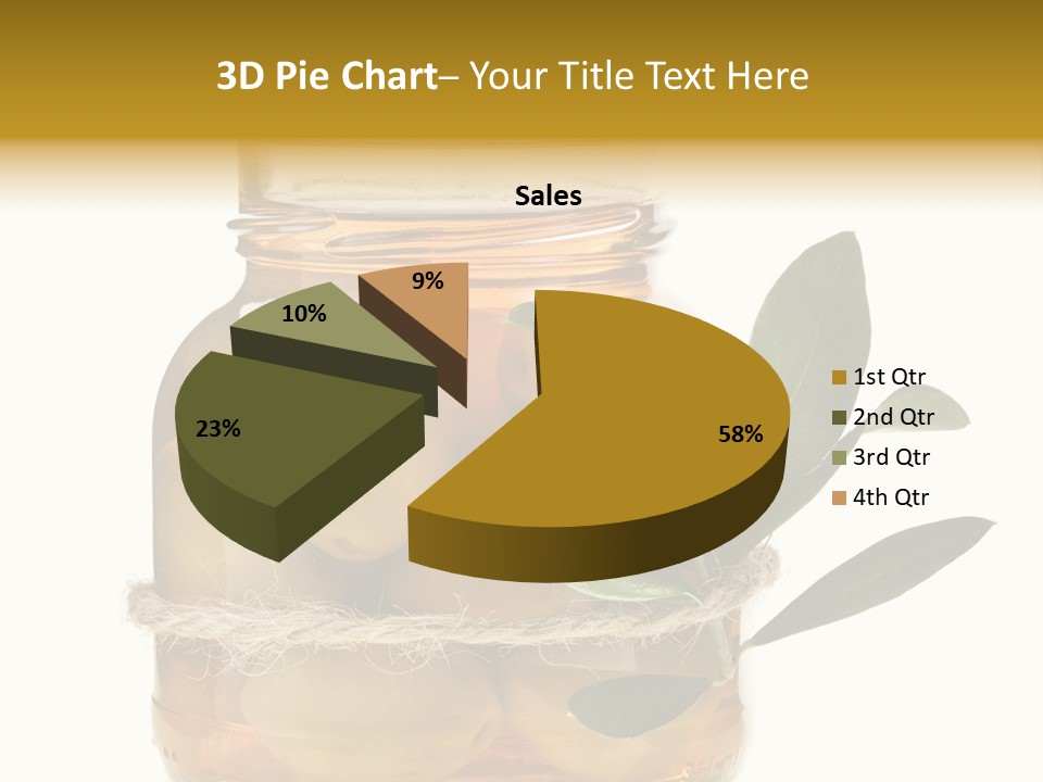 Preserved Seasoning Spice PowerPoint Template