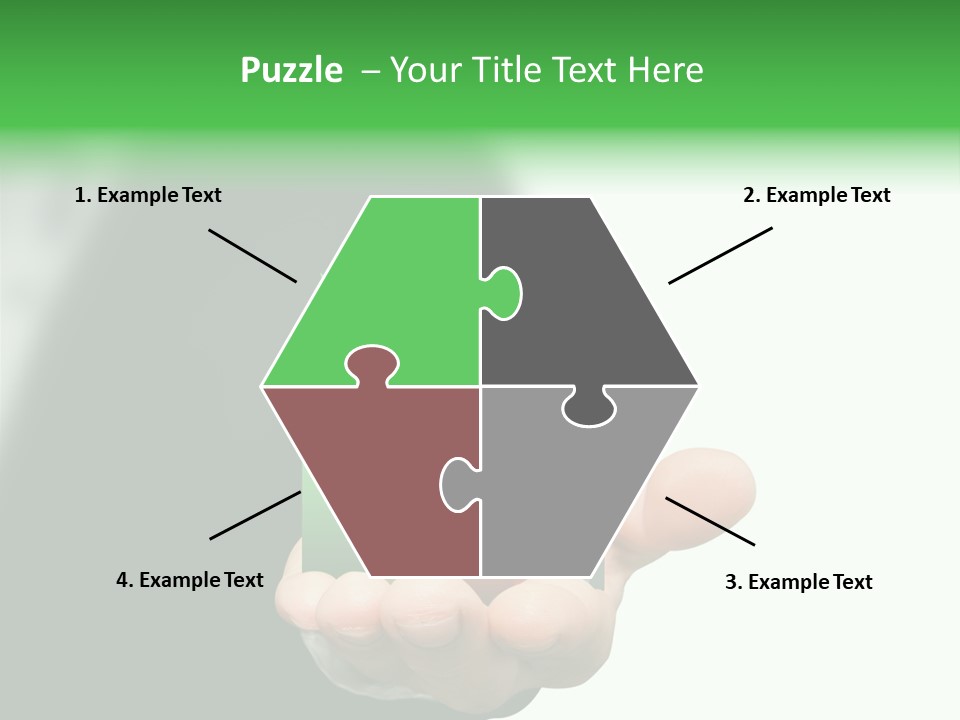 Graph Earning Profit PowerPoint Template