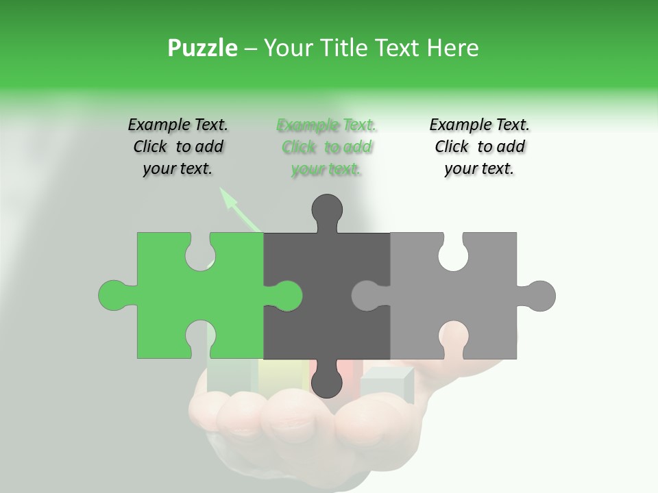 Graph Earning Profit PowerPoint Template