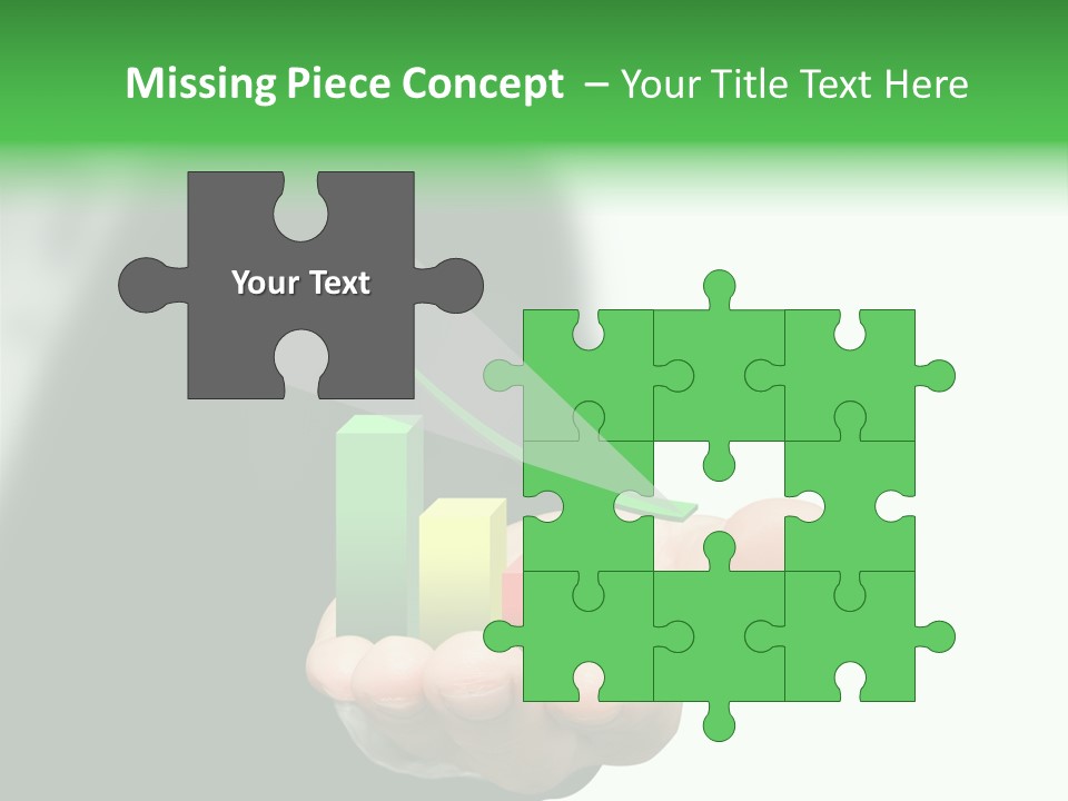 Graph Earning Profit PowerPoint Template