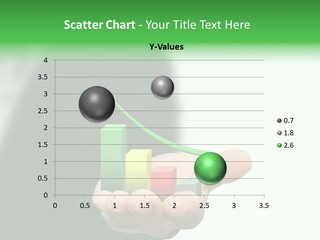 Graph Earning Profit PowerPoint Template