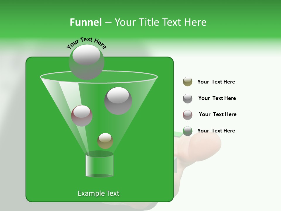 Graph Earning Profit PowerPoint Template