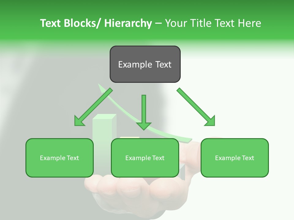 Graph Earning Profit PowerPoint Template