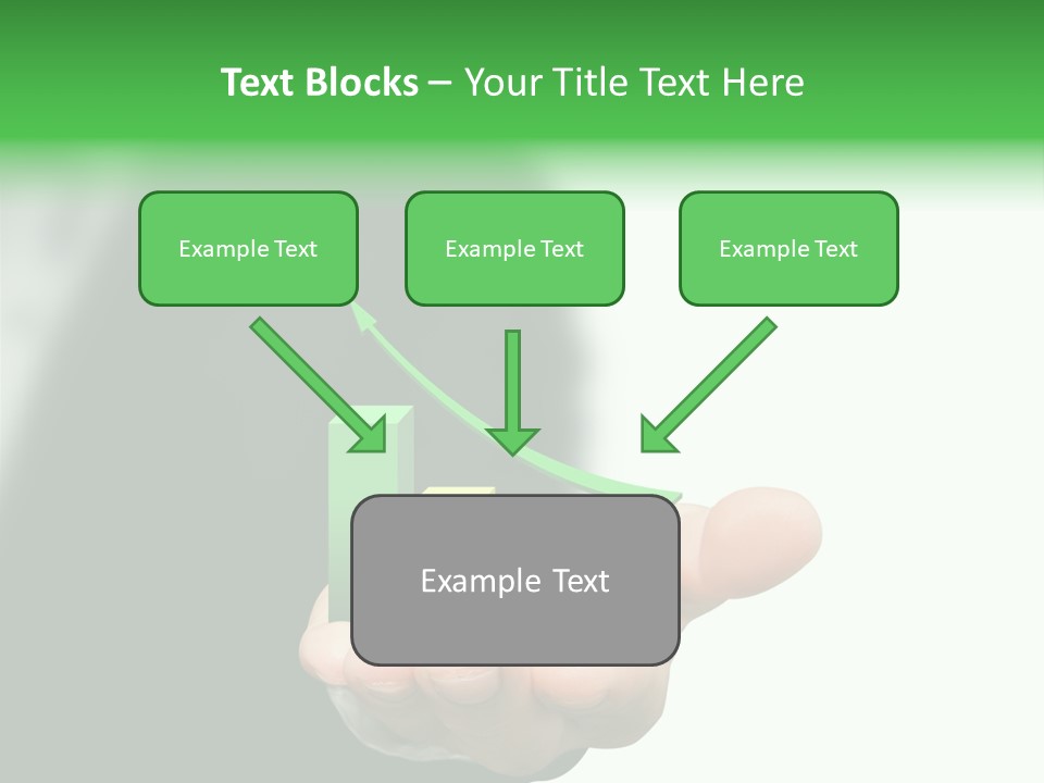 Graph Earning Profit PowerPoint Template