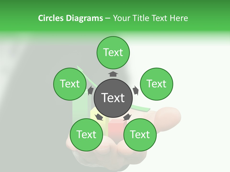 Graph Earning Profit PowerPoint Template