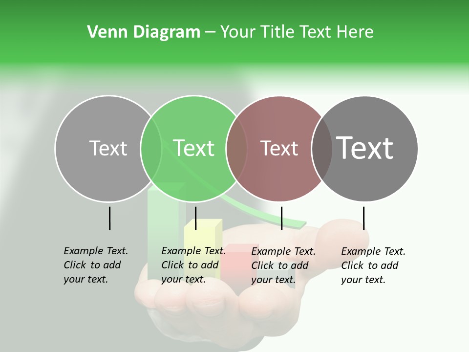Graph Earning Profit PowerPoint Template