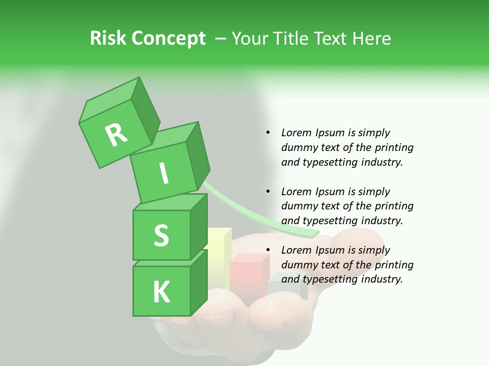 Graph Earning Profit PowerPoint Template