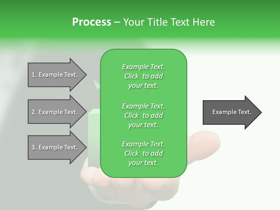 Graph Earning Profit PowerPoint Template