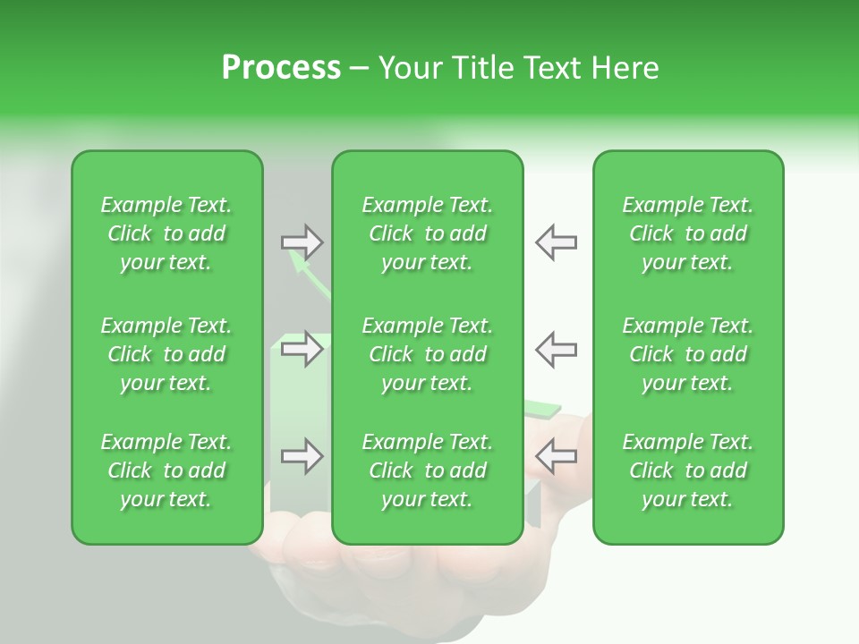 Graph Earning Profit PowerPoint Template