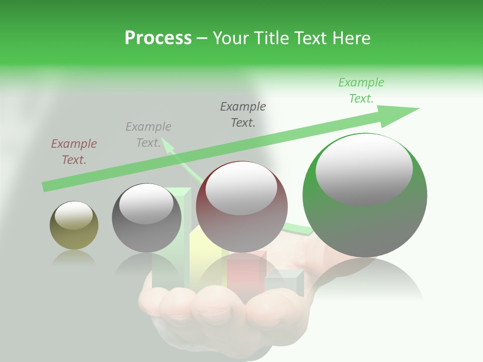 Graph Earning Profit PowerPoint Template
