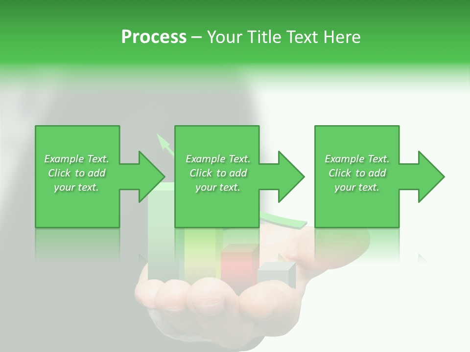 Graph Earning Profit PowerPoint Template