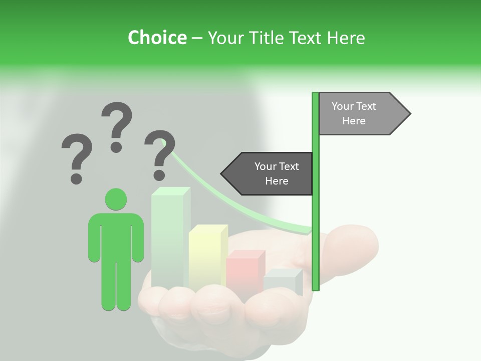 Graph Earning Profit PowerPoint Template