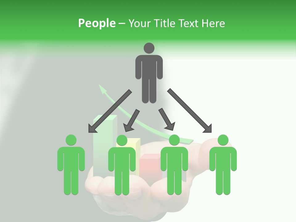 Graph Earning Profit PowerPoint Template