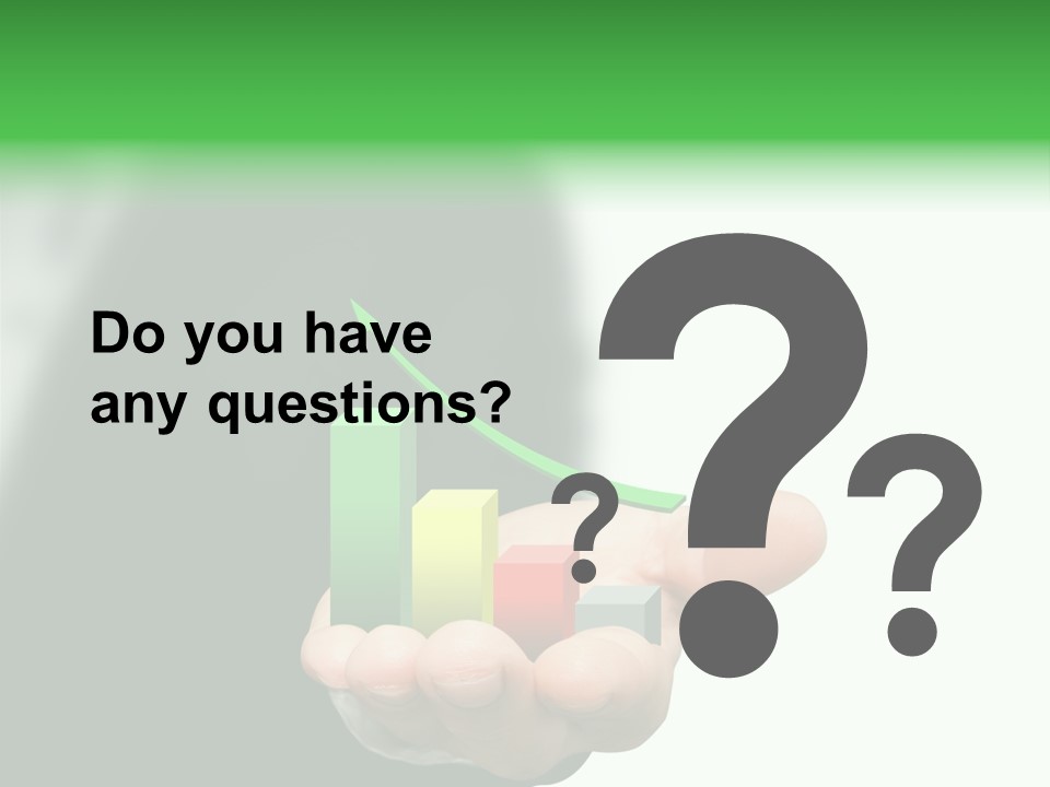 Graph Earning Profit PowerPoint Template