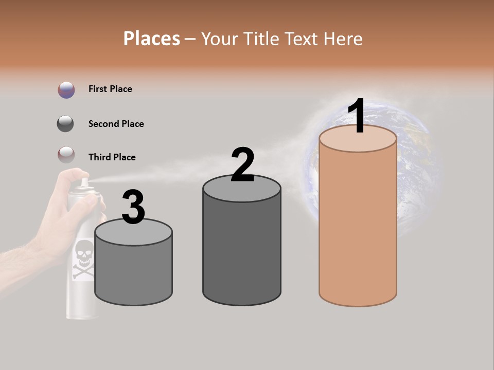 Preserve Damage Negative PowerPoint Template